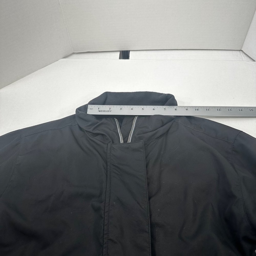 Nike Men's Size XL Zip Front Jacket Black Preowned Spots On Sleeve - Picture 7 of 16